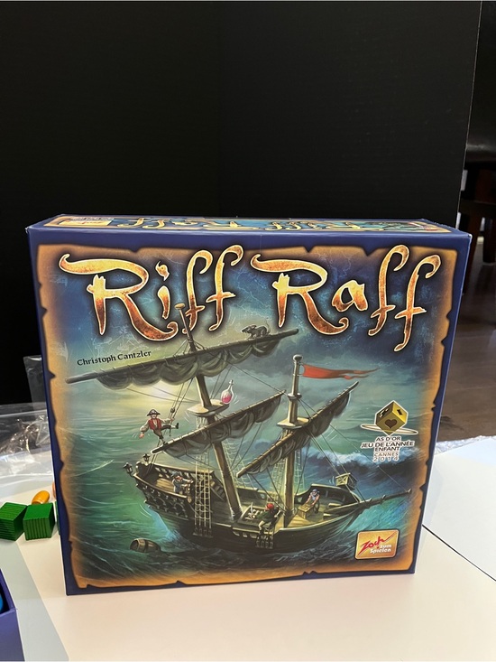 Zoch zum Spielen Other - Riff Raff Board Game - Complete Zoch zum Spielen Multilingual Instructions